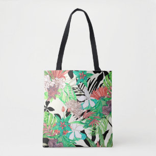 Tote Bag Paradis floral II