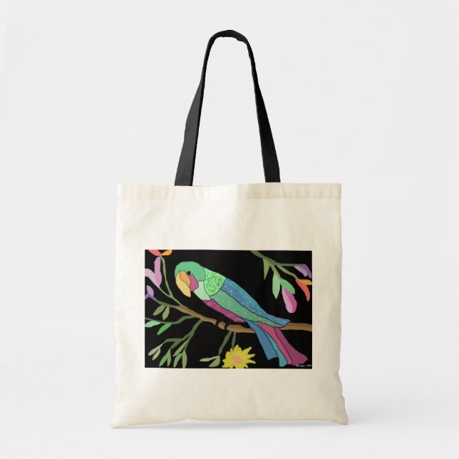 Tote Bag Paradis tropical Fourre-tout (Devant)