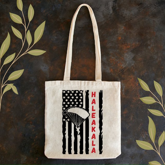 Tote Bag Parapente Haleakala vintage (Créateur téléchargé)
