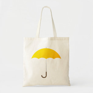 Tote Bag Parapluie jaune