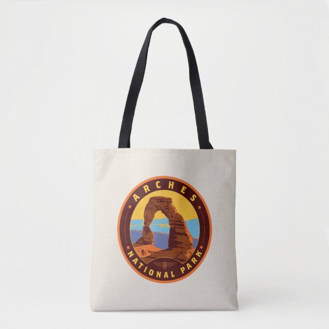 Tote Bag Parc national d'Arches (Devant)