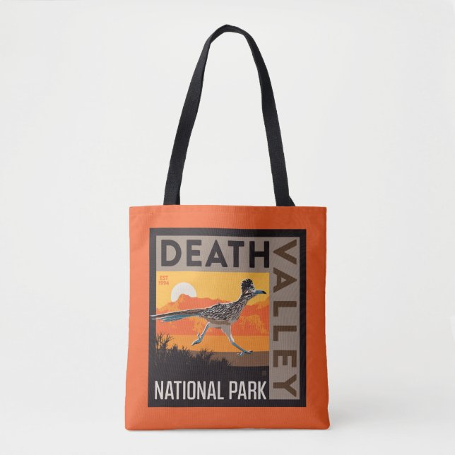 Tote Bag Parc national de Death Valley | Roadrunner (Devant)