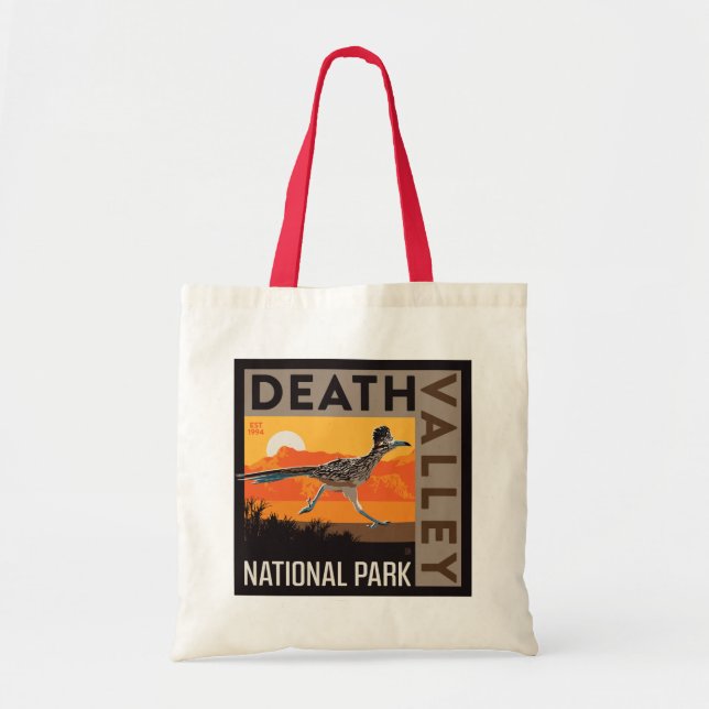 Tote Bag Parc national de Death Valley | Roadrunner (Devant)
