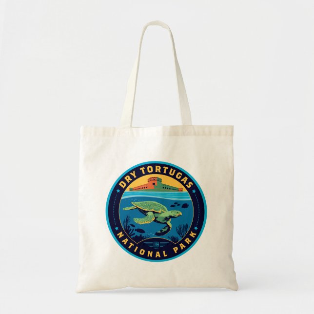 Tote Bag Parc national de Dry Tortugas (Devant)