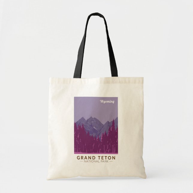Tote Bag Parc national de Grand Teton Parc national de Teto (Devant)