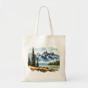 Tote Bag Parc national de Grand Teton Wyoming