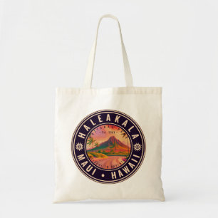 Tote Bag Parc national de Haleakala Maui Road Volcano Vinta