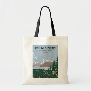 Tote Bag Parc national de Kenai Fjords Skilak Vintage