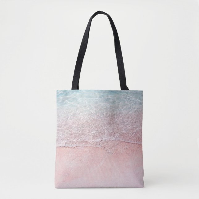 Tote Bag Parc national de Komodo : Plage de Pink Splash (Devant)