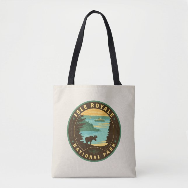 Tote Bag Parc national de l'Isle Royale (Devant)