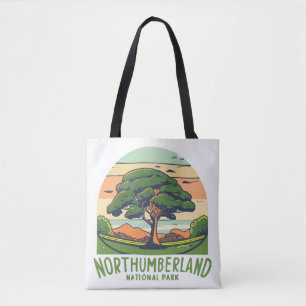 Tote Bag Parc national de Northumberland Sycamore Gap Tree 