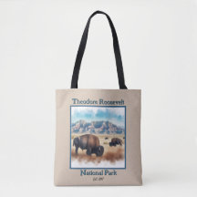 Parc national de Theodore Roosevelt Bison Souvenir