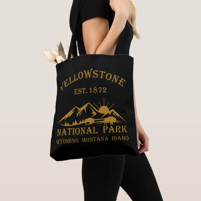 Tote Bag Parc national de Yellowstone (De près)