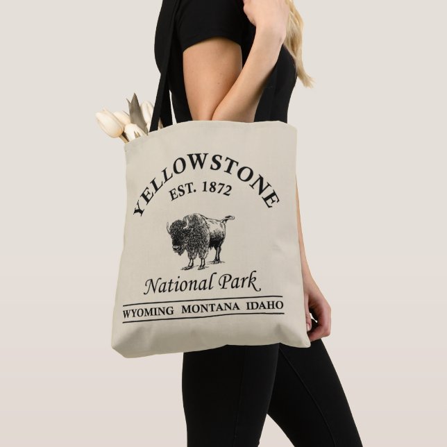Tote Bag Parc national de Yellowstone (De près)