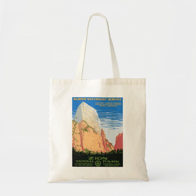 Tote Bag Parc national de Zion (Devant)