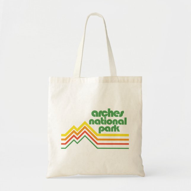 Tote Bag Parc national des Arches (Devant)