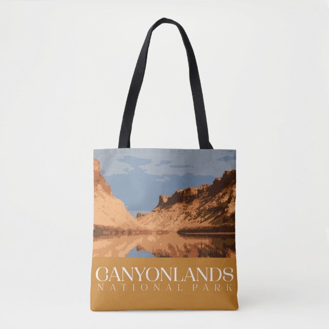 Tote Bag Parc national des Canyonlands Fourre-tout, Utah Ba (Devant)