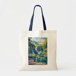 Tote Bag Parc national des lacs Plitvice Croatie Art de voy