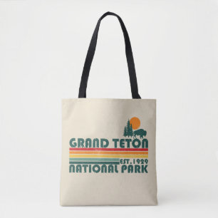 Tote Bag Parc national des montagnes Grand Teton Wyoming