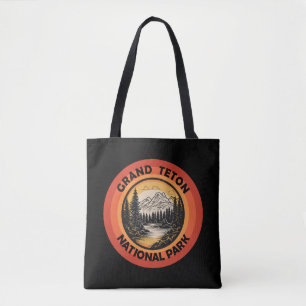 Tote Bag Parc national des montagnes Grand Teton Wyoming