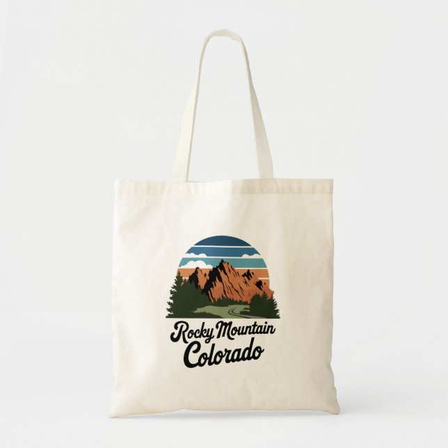 Tote Bag Parc national des Rocheuses (Devant)