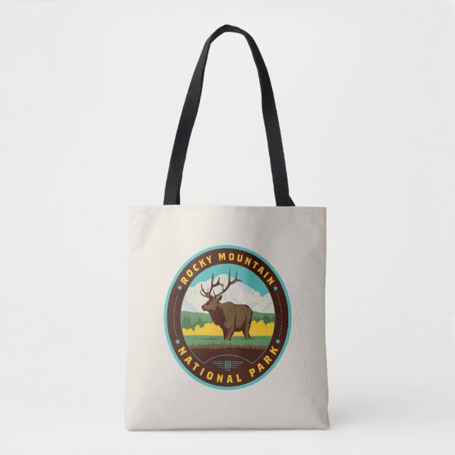 Tote Bag Parc national des Rocheuses (Devant)