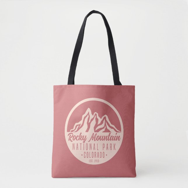 Tote Bag Parc national des Rocheuses Colorado (Devant)