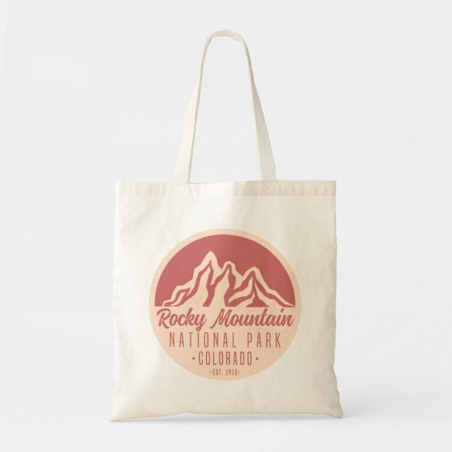 Tote Bag Parc national des Rocheuses Colorado (Devant)