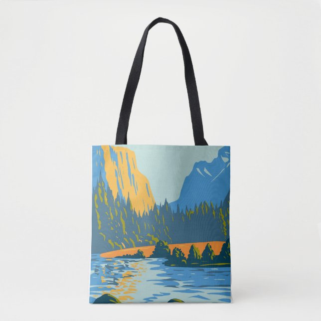 Tote Bag Parc national des Voyageurs (Devant)