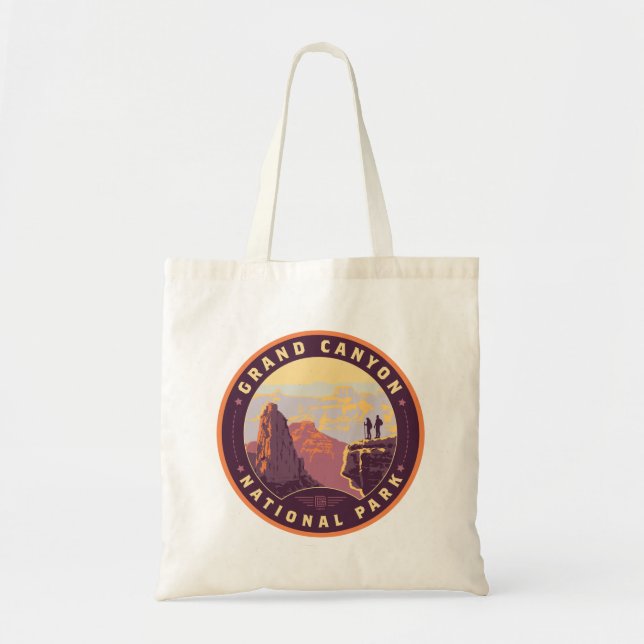 Tote Bag Parc national du Grand Canyon (Devant)