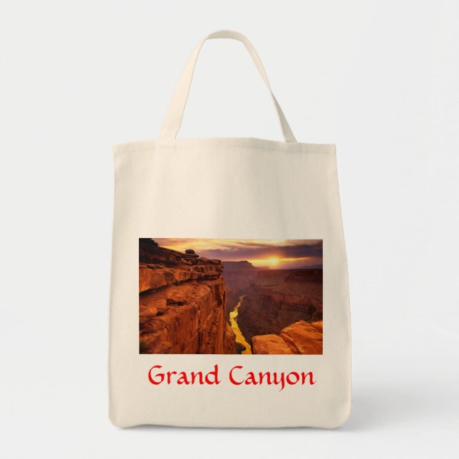 Tote Bag Parc national du Grand Canyon Arizona Grocery Four (Devant)
