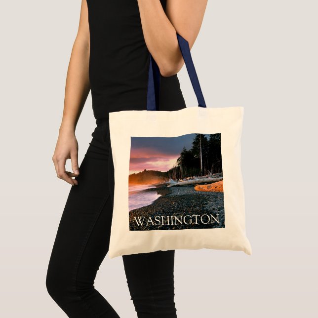 Tote Bag Parc national olympique | État de Washington (Devant (produit))