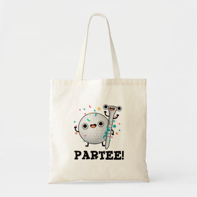 Tote Bag Parc-Tee Funny Golf Pun (Devant)