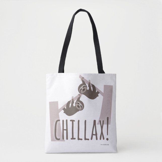Tote Bag Parcelle Relaxante Chillax (Devant)