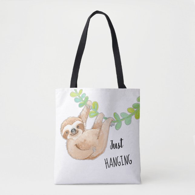 Tote Bag Paresse bottée avec la pointe du pied par trois (Devant)
