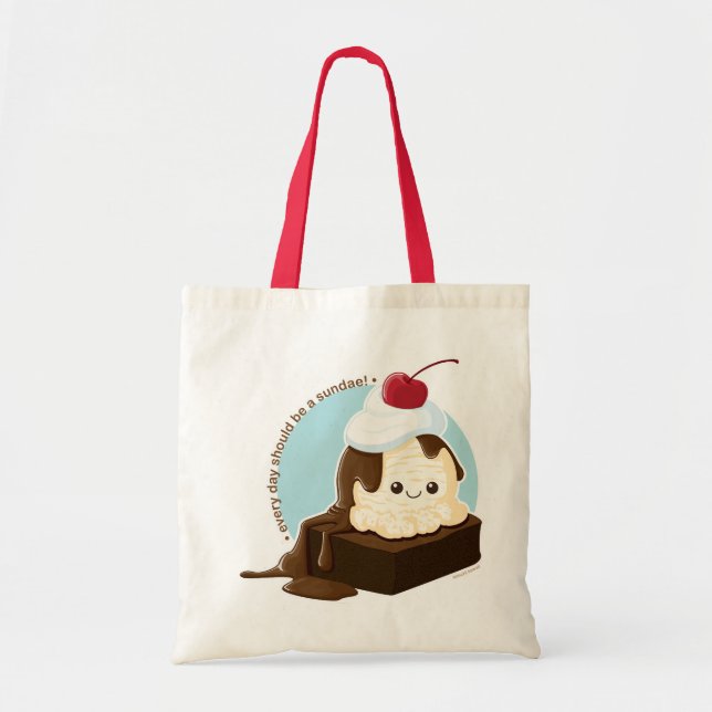 Tote Bag Parfait de "brownie" (Devant)