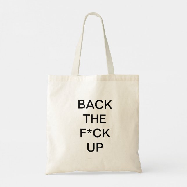 Tote Bag Parfait pour la distance sociale (Dos)
