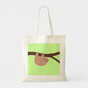 Tote Bag Parfum souriant Brown avec nez de coeur
