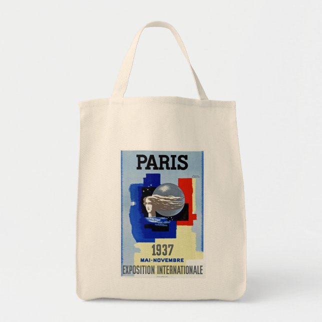 Tote Bag Paris 1937 ~ Exposition internationale (Devant)