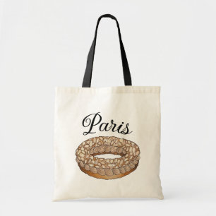 Tote Bag Paris Brest Pâtisserie Choux France Pâtisserie