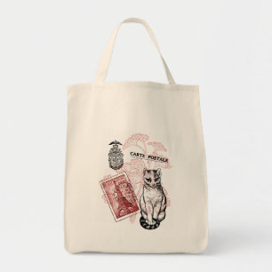 Tote Bag Paris Cat