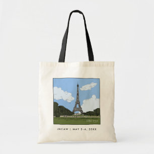 Tote Bag Paris Conference Welcome Bag Paris Trade Show Four