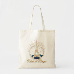Tote Bag - Paris Elegant Eiffel Tower