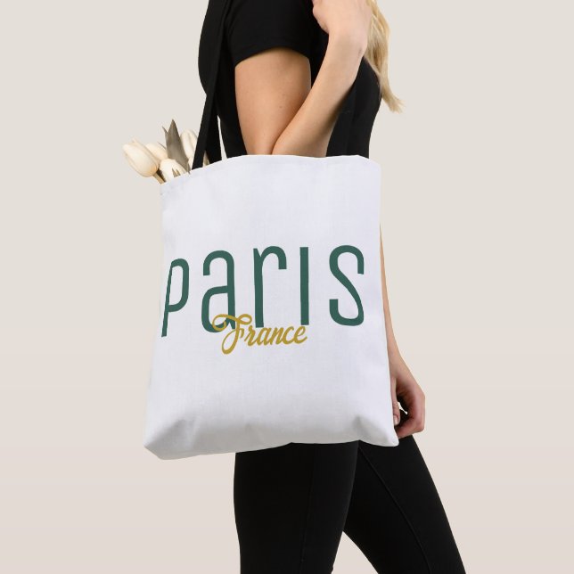 Tote Bag Paris, France Souvenir (De près)