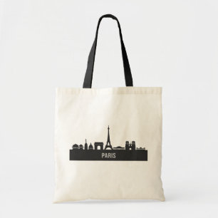 Tote Bag Paris moderne, France City Ligne Skyline stylisé