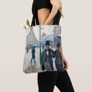 Tote Bag Paris Street ; Rainy Day by G. Caillebotte, Art