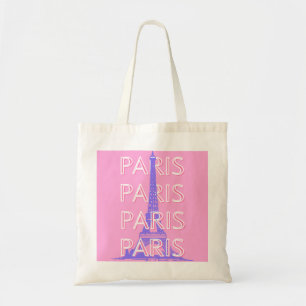Tote Bag Paris Travel Art, Travel Art, Rose