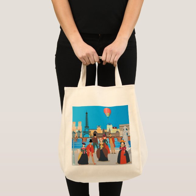 Tote Bag Paris victorien (Devant (produit))