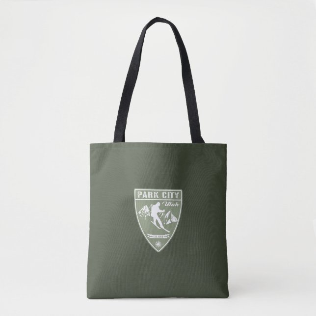 Tote Bag Park City Utah (Devant)
