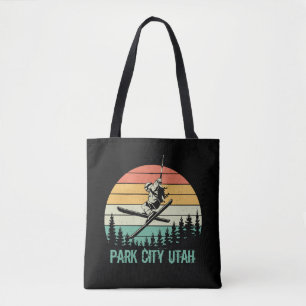 Tote Bag Park city Utah vintage
